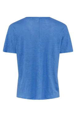 Brax Modern Classics|Tops & T-shirts^Dames t-shirt korte mouw blauw