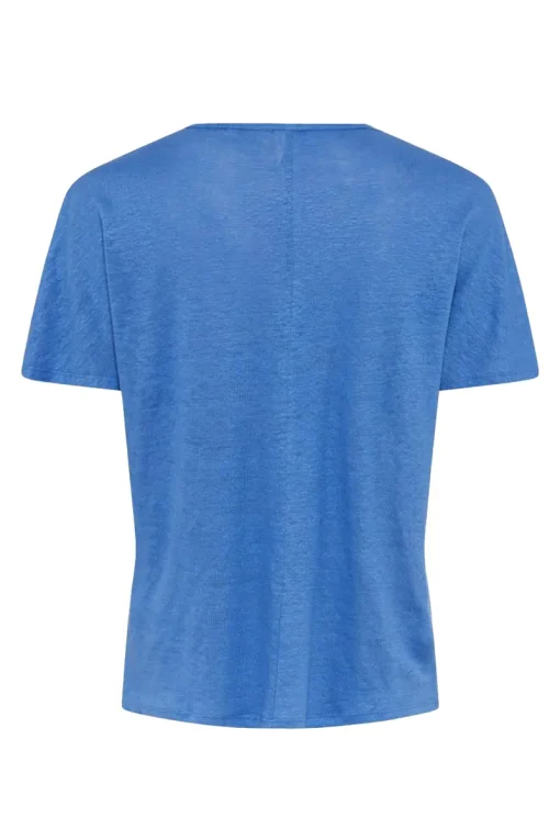 Brax Modern Classics|Tops & T-shirts^Dames t-shirt korte mouw blauw