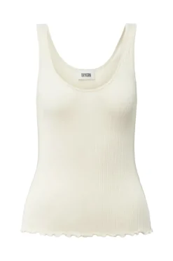 Drykorn Designer|Tops & T-shirts^Dames t-shirt korte mouw bruin