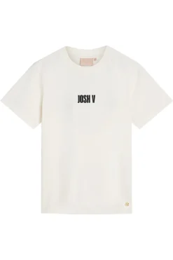Josh V Tops & T-shirts^Dames t-shirt korte mouw ecru