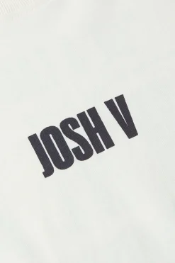 Josh V Tops & T-shirts^Dames t-shirt korte mouw ecru