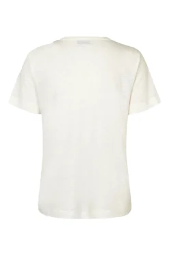 Modström Jeans & Casuals|Tops & T-shirts^Dames t-shirt korte mouw ecru