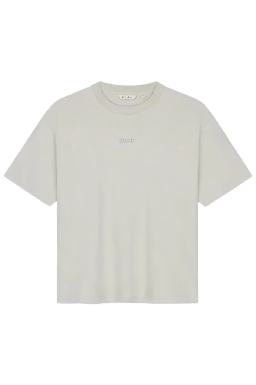 Olaf Hussein Jeans & Casuals|Tops & T-shirts^Dames t-shirt korte mouw ecru