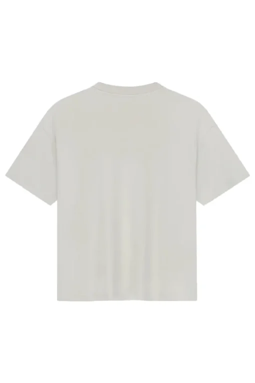 Olaf Hussein Jeans & Casuals|Tops & T-shirts^Dames t-shirt korte mouw ecru