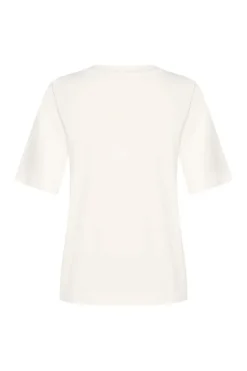 Aimee The Label Modern Classics|Tops & T-shirts^Dames t-shirt korte mouw ecru