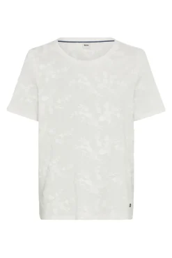 Brax Modern Classics|Tops & T-shirts^Dames t-shirt korte mouw ecru