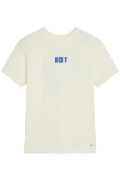 Josh V Tops & T-shirts^Dames t-shirt korte mouw ecru
