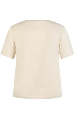 Lecomte Modern Classics|Tops & T-shirts^Dames t-shirt korte mouw ecru