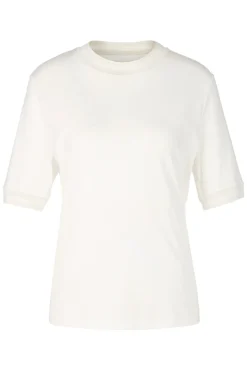 Marc Cain Modern Classics|Tops & T-shirts^Dames t-shirt korte mouw ecru