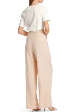 Marc Cain Outlet^Dames t-shirt korte mouw ecru