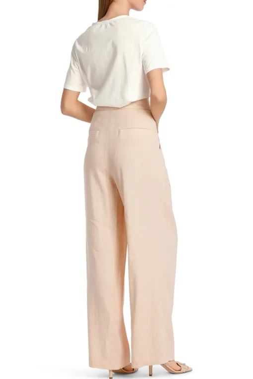 Marc Cain Outlet^Dames t-shirt korte mouw ecru