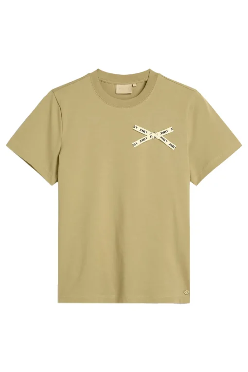 Josh V Tops & T-shirts^Dames t-shirt korte mouw groen