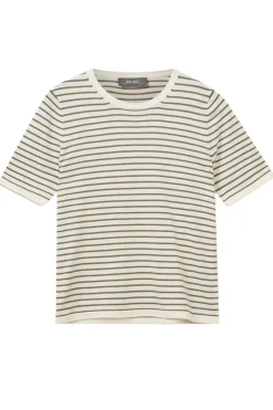 Mos Mosh Jeans & Casuals|Tops & T-shirts^Dames t-shirt korte mouw groen