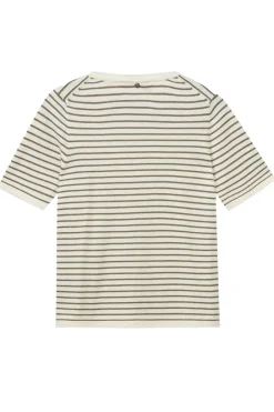 Mos Mosh Jeans & Casuals|Tops & T-shirts^Dames t-shirt korte mouw groen