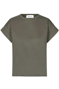 Modström Jeans & Casuals|Tops & T-shirts^Dames t-shirt korte mouw groen