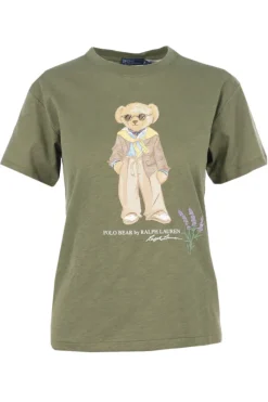 Polo Ralph Lauren Modern Classics|Tops & T-shirts^Dames t-shirt korte mouw groen
