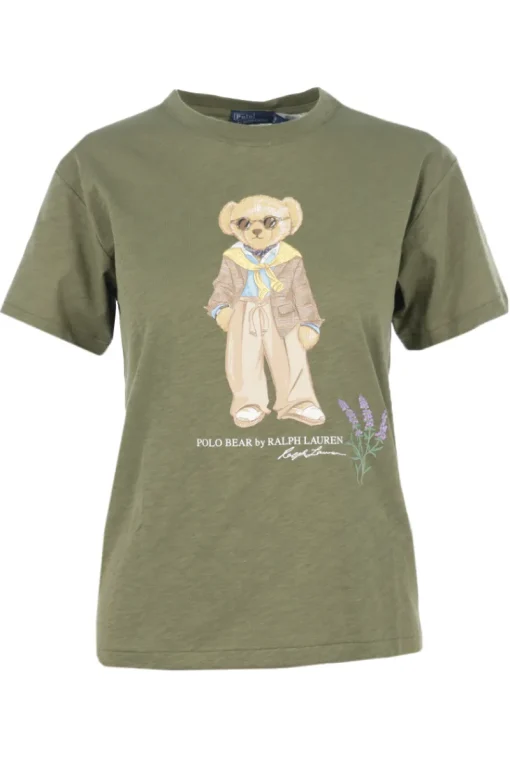 Polo Ralph Lauren Modern Classics|Tops & T-shirts^Dames t-shirt korte mouw groen