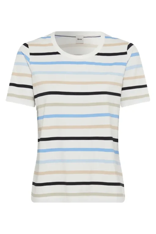 Brax Modern Classics|Tops & T-shirts^Dames t-shirt korte mouw geel