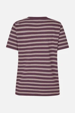 Baum und Pferdgarten Jeans & Casuals|Tops & T-shirts^Dames t-shirt korte mouw paars