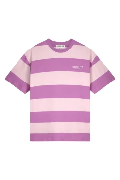 Stieglitz BV Jeans & Casuals|Tops & T-shirts^Dames t-shirt korte mouw rose
