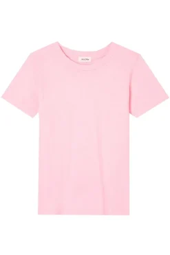 American Vintage Jeans & Casuals|Tops & T-shirts^Dames t-shirt korte mouw rose