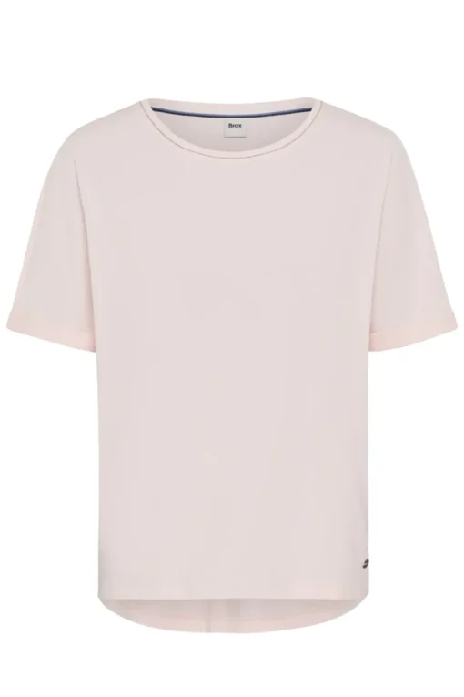 Brax Modern Classics|Tops & T-shirts^Dames t-shirt korte mouw rose