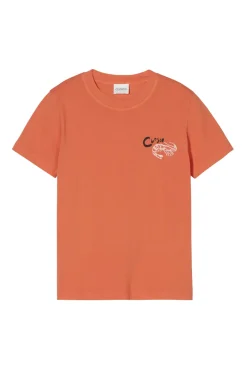 Closed Designer|Tops & T-shirts^Dames t-shirt korte mouw rood