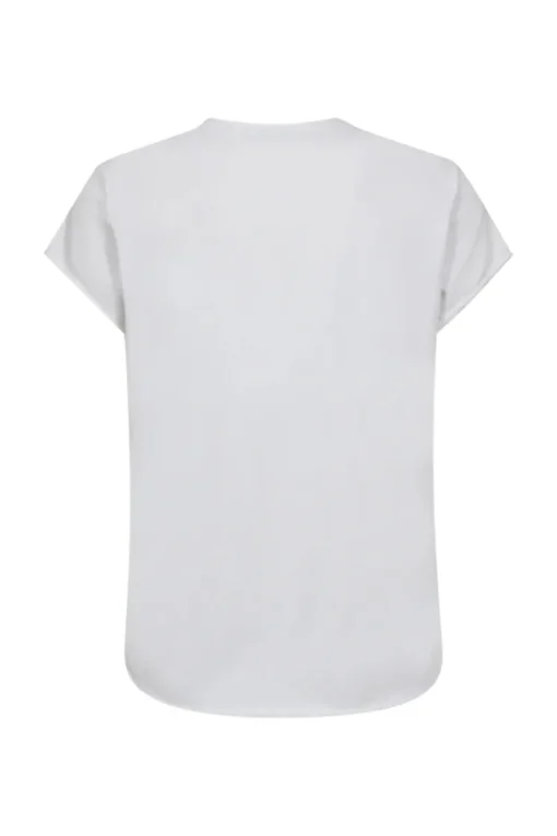 Mos Mosh Jeans & Casuals|Tops & T-shirts^Dames t-shirt korte mouw wit