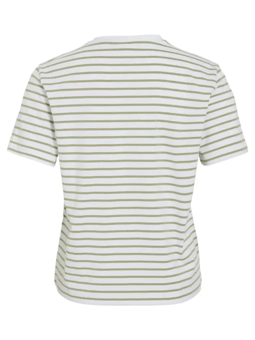 Vila Jeans & Casuals|Tops & T-shirts^Dames t-shirt korte mouw wit