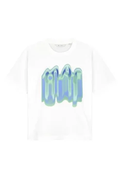 Olaf Hussein Jeans & Casuals|Tops & T-shirts^Dames t-shirt korte mouw wit