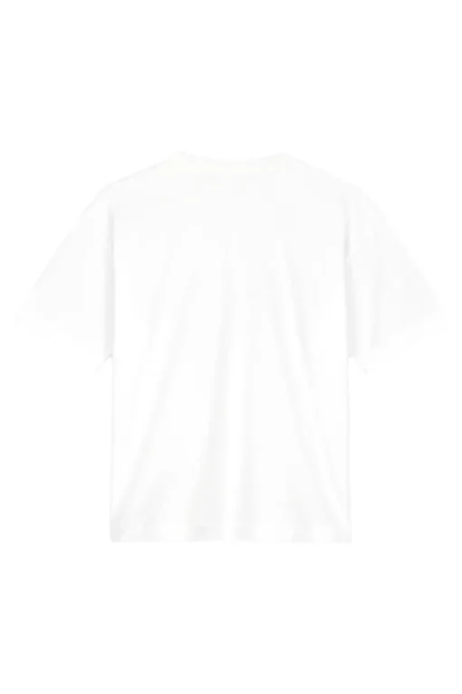 Olaf Hussein Jeans & Casuals|Tops & T-shirts^Dames t-shirt korte mouw wit