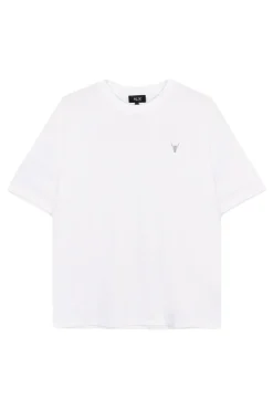 Alix the Label Jeans & Casuals|Tops & T-shirts^Dames t-shirt korte mouw wit