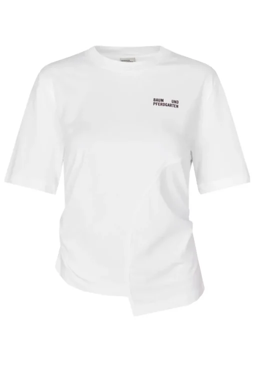Baum und Pferdgarten Jeans & Casuals|Tops & T-shirts^Dames t-shirt korte mouw wit