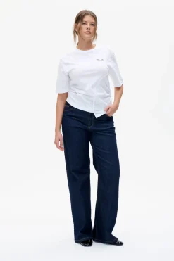 Baum und Pferdgarten Jeans & Casuals|Tops & T-shirts^Dames t-shirt korte mouw wit
