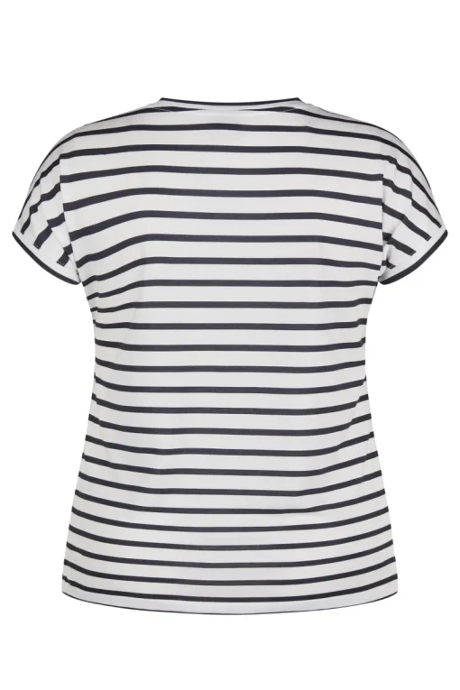 Rabe Modern Classics|Tops & T-shirts^Dames t-shirt korte mouw wit