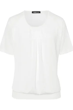 Frank Walder Modern Classics|Tops & T-shirts^Dames t-shirt korte mouw wit