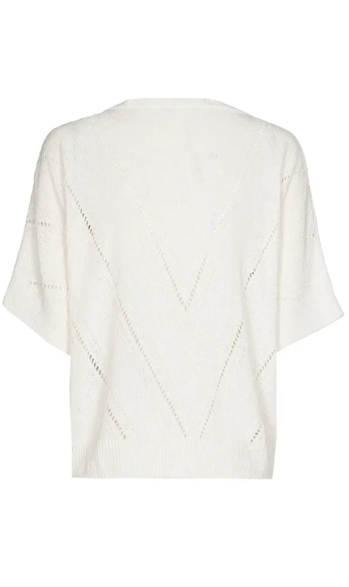 Xandres Outlet^Dames t-shirt korte mouw wit