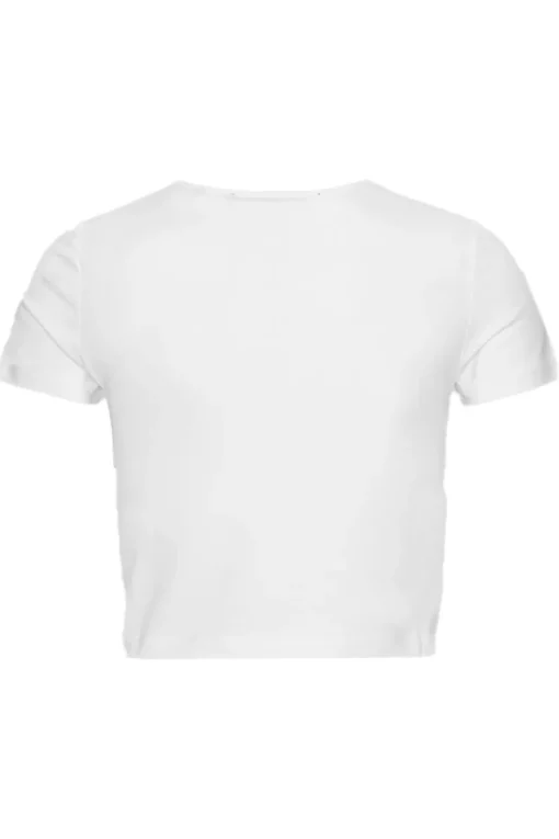 Rotate Designer|Tops & T-shirts^Dames t-shirt korte mouw wit
