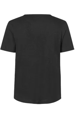 Modström Jeans & Casuals|Tops & T-shirts^Dames t-shirt korte mouw zwart