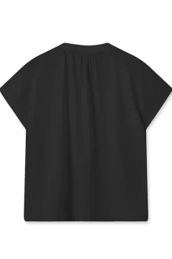 Mos Mosh Jeans & Casuals|Tops & T-shirts^Dames t-shirt korte mouw zwart