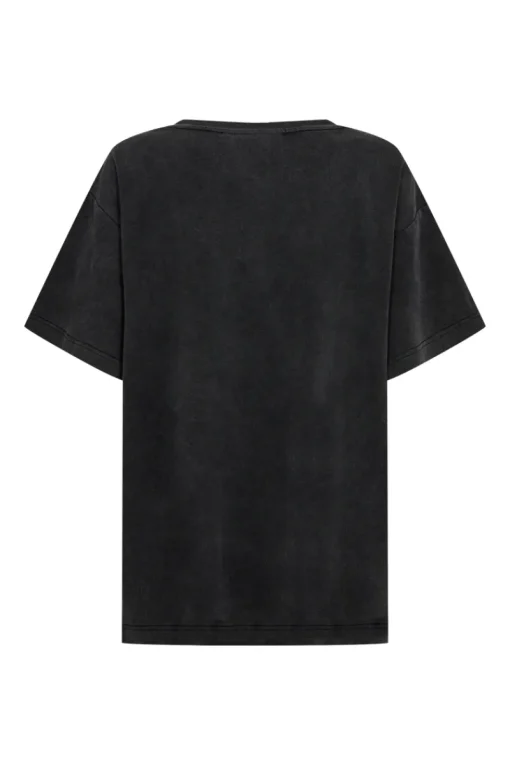 COPENHAGEN MUSE Modern Classics|Tops & T-shirts^Dames t-shirt korte mouw zwart