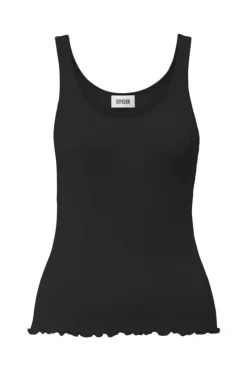 Drykorn Designer|Tops & T-shirts^Dames t-shirt korte mouw zwart