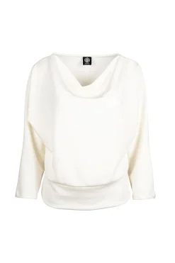 Faber Woman Modern Classics|Tops & T-shirts^Dames t-shirt lange mouw ecru