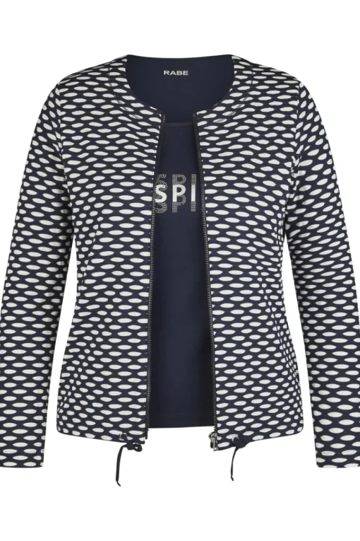 Rabe Outlet^Dames twinset blauw