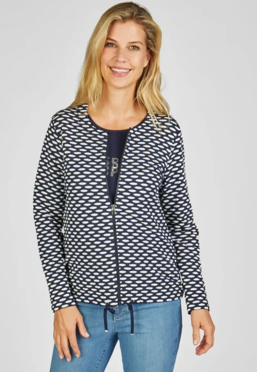 Rabe Outlet^Dames twinset blauw