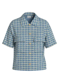 Vila Jeans & Casuals^Dames vest blauw
