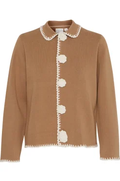 Atelier Reve Truien & Vesten^Dames vest bruin ${1}