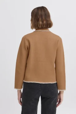 Atelier Reve Truien & Vesten^Dames vest bruin ${1}