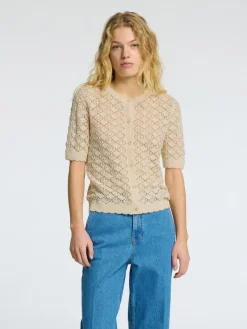 Selected Jeans & Casuals|Truien & Vesten^Dames vest bruin
