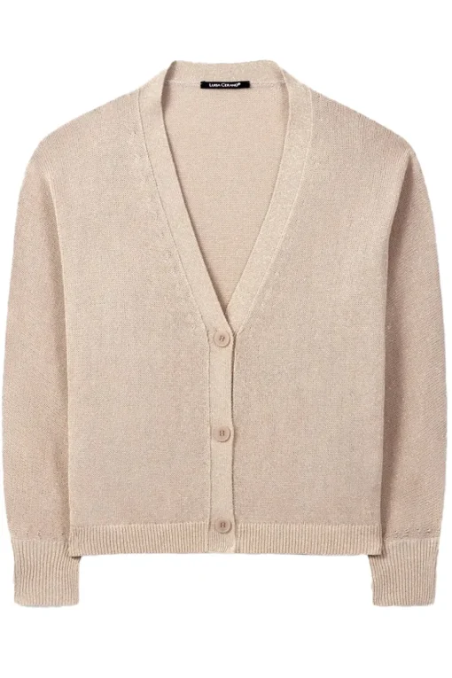 Luisa Cerano Outlet^Dames vest bruin